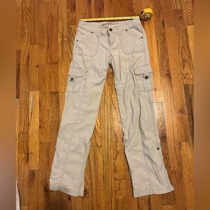 Arizona & Co 90s Women's Cream Trousers/ Cargo Pants